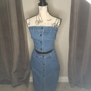 Fashion Novasoft Denim/Jean Two Piece